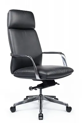 Кресло руководителя RIVA DESIGN Pablo A2216-1 натуральная кожа Черный