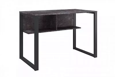 Компьютерный стол Клио камень темный / черный МЛК