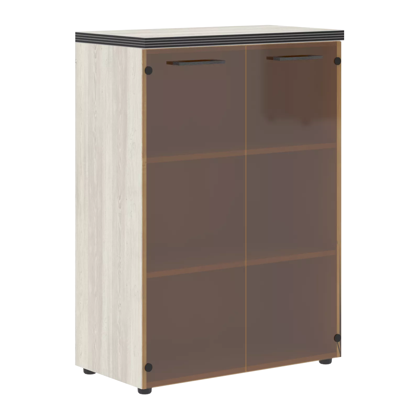 Шкаф со стеклянными дверями TORR TMC-85-2