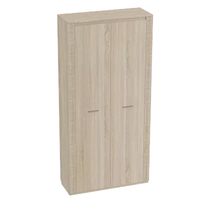 Шкаф 2-дверный Элана Дуб сонома (глубина 41 см)