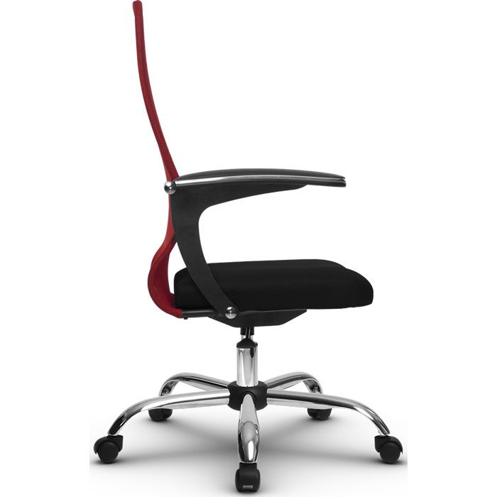 Кресло компьютерное SU-СU160-8P Ch Красный / черный