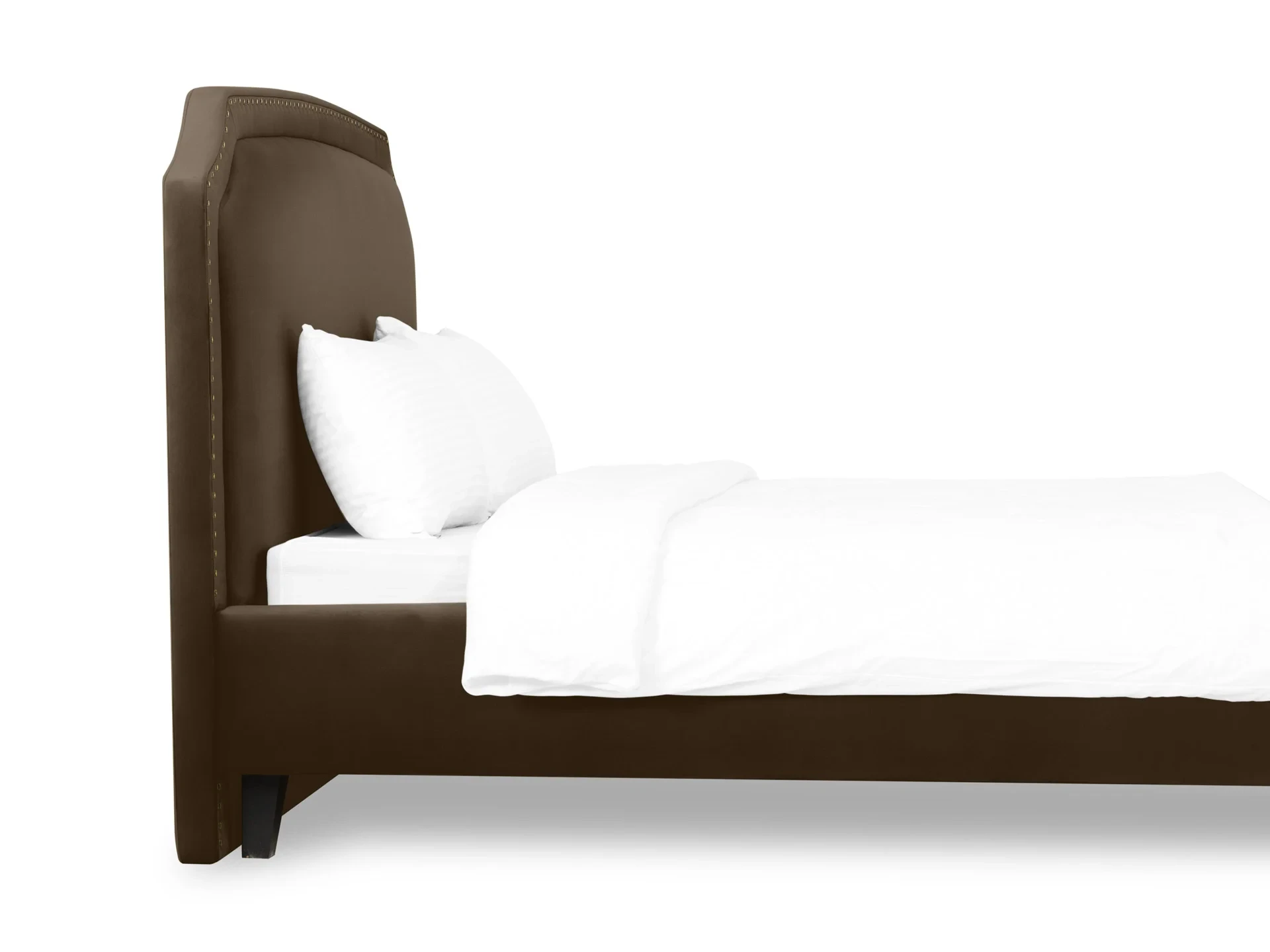Кровать двуспальная Ruan 180х200 коричневый 652367