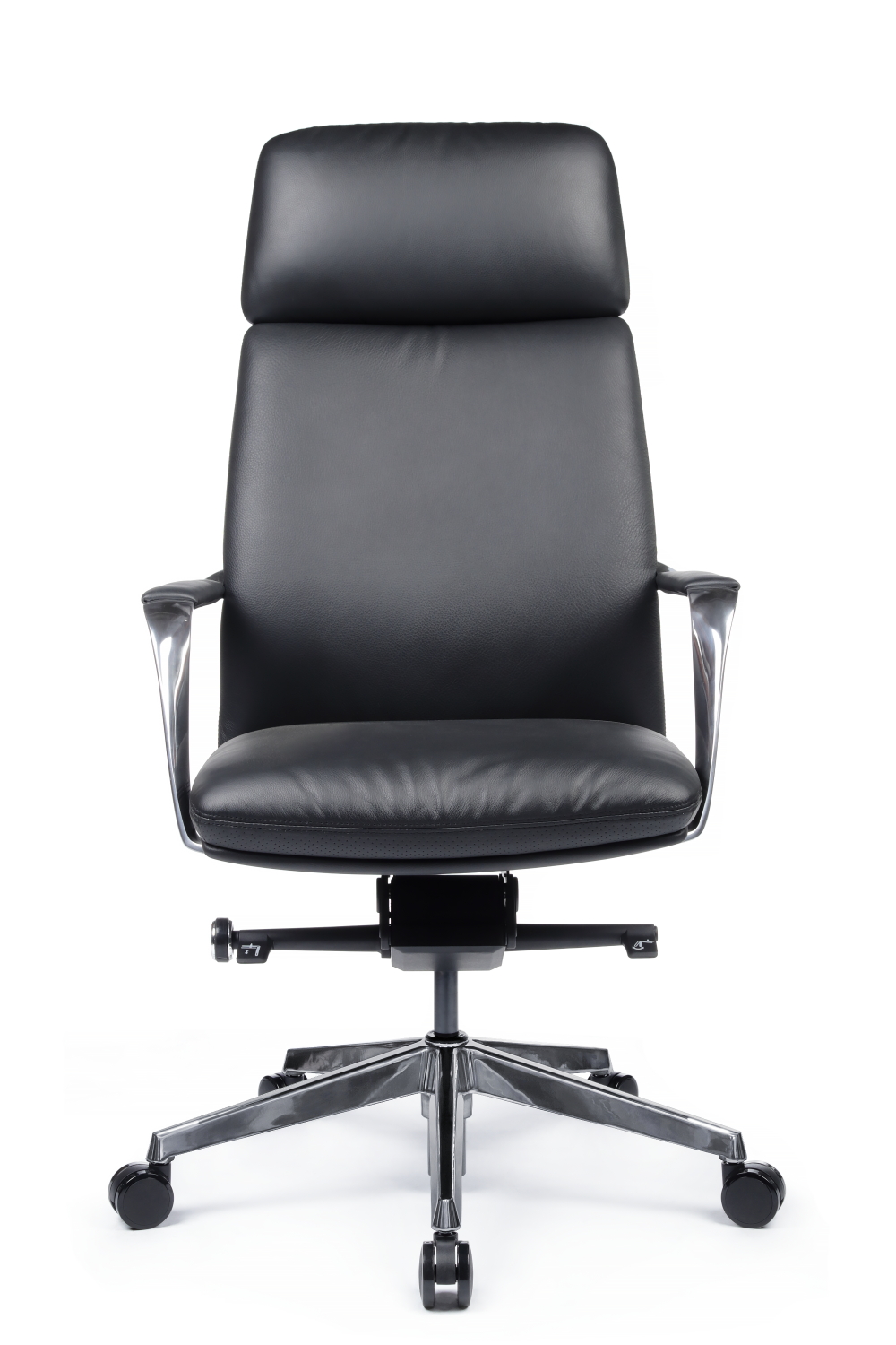 Кресло руководителя RIVA DESIGN Pablo A2216-1 натуральная кожа Черный