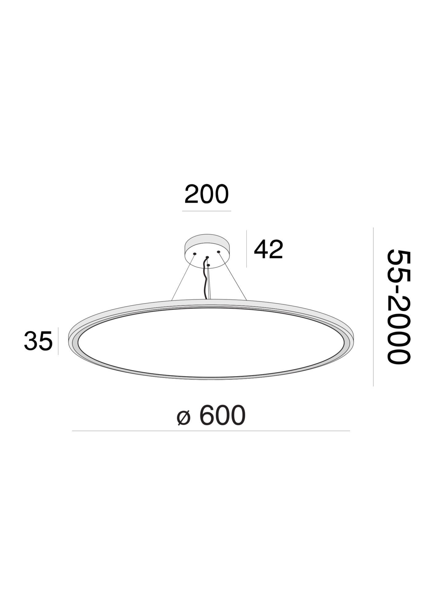 Подвесная люстра Maytoni COSMOS MOD057PL-L54W4K