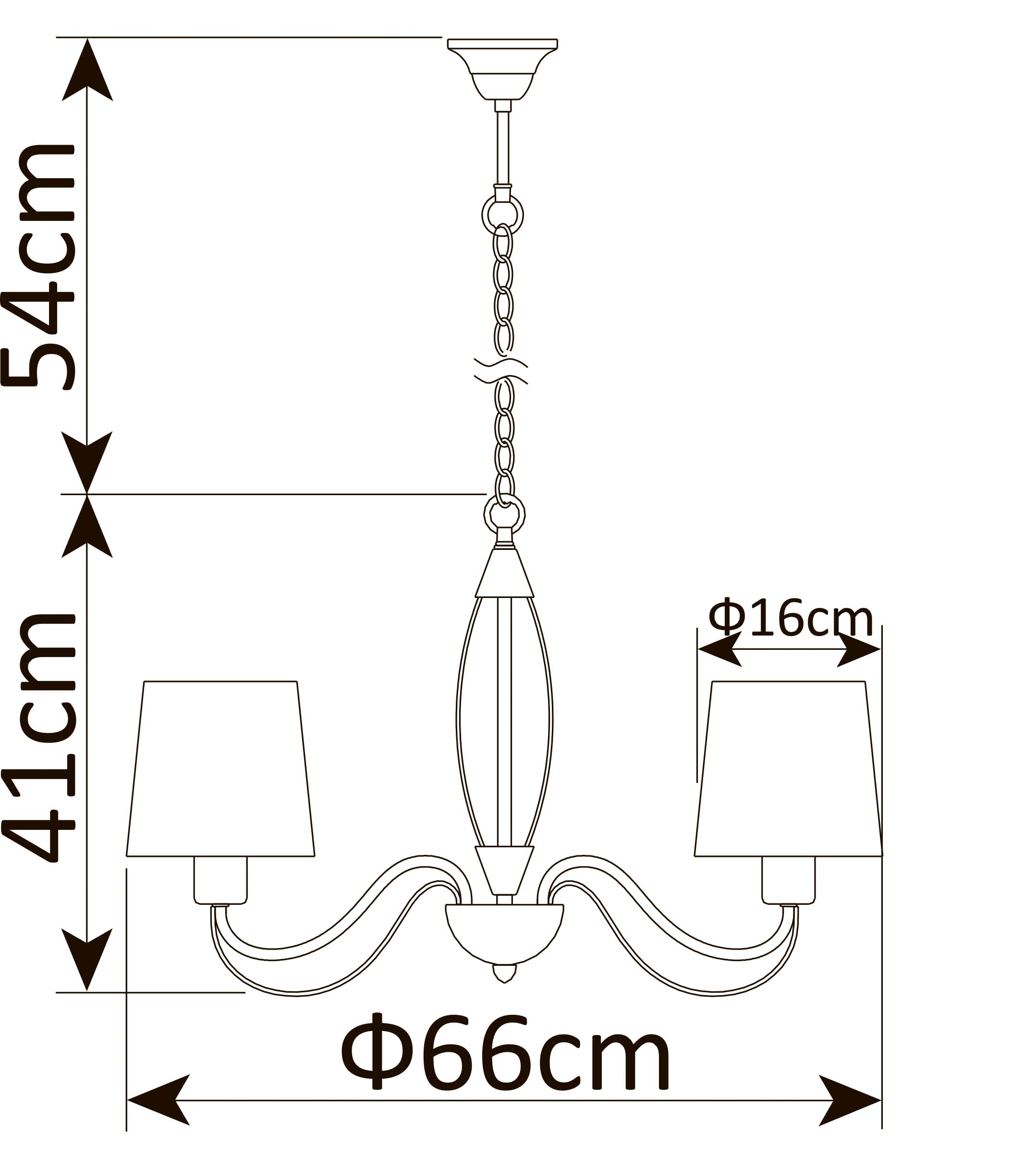 Подвесная люстра Arte Lamp ORLEAN белый, золото A9310LM-5WG