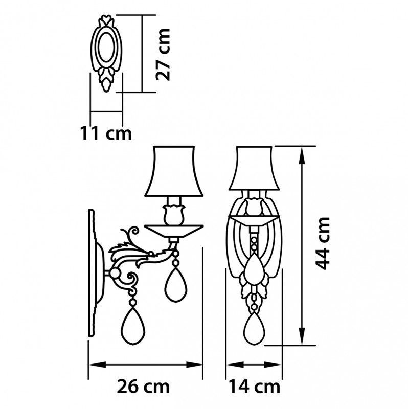 Бра Lightstar Faraone 701611