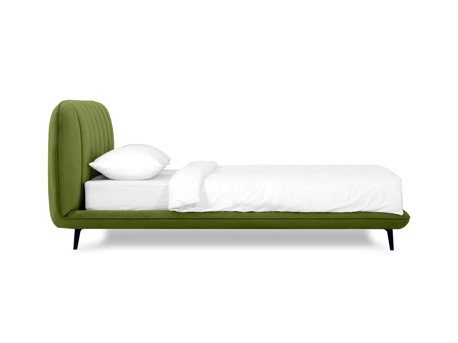 Кровать Amsterdam 160х200 зеленый 564340