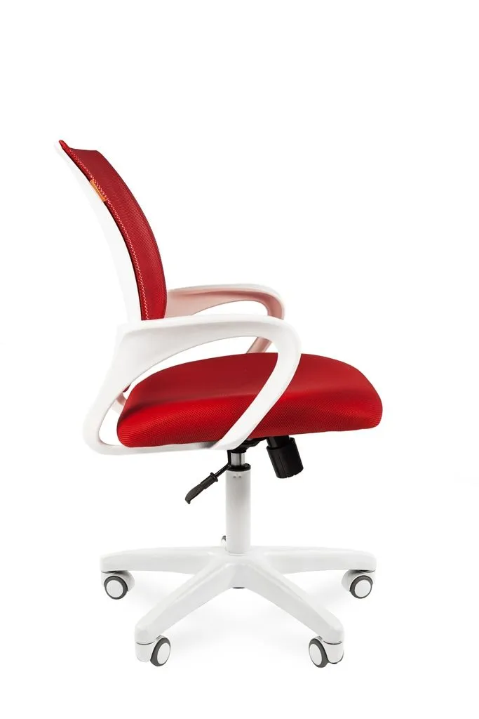 Кресло для персонала Chairman 696 white красный