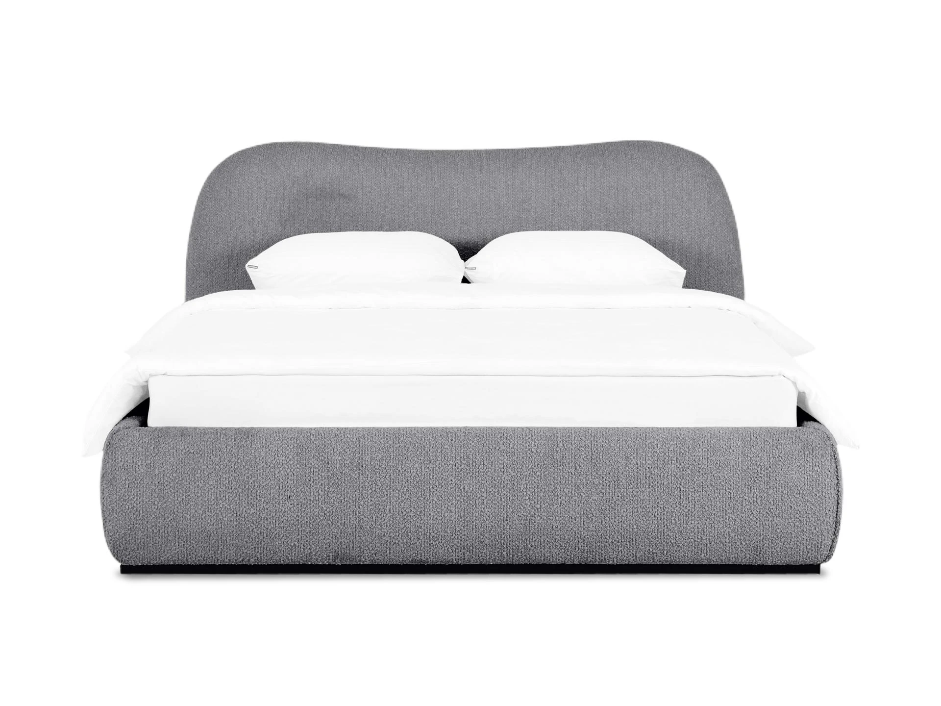 Двуспальная кровать Patti с подъемным механизмом темно-серый 831394