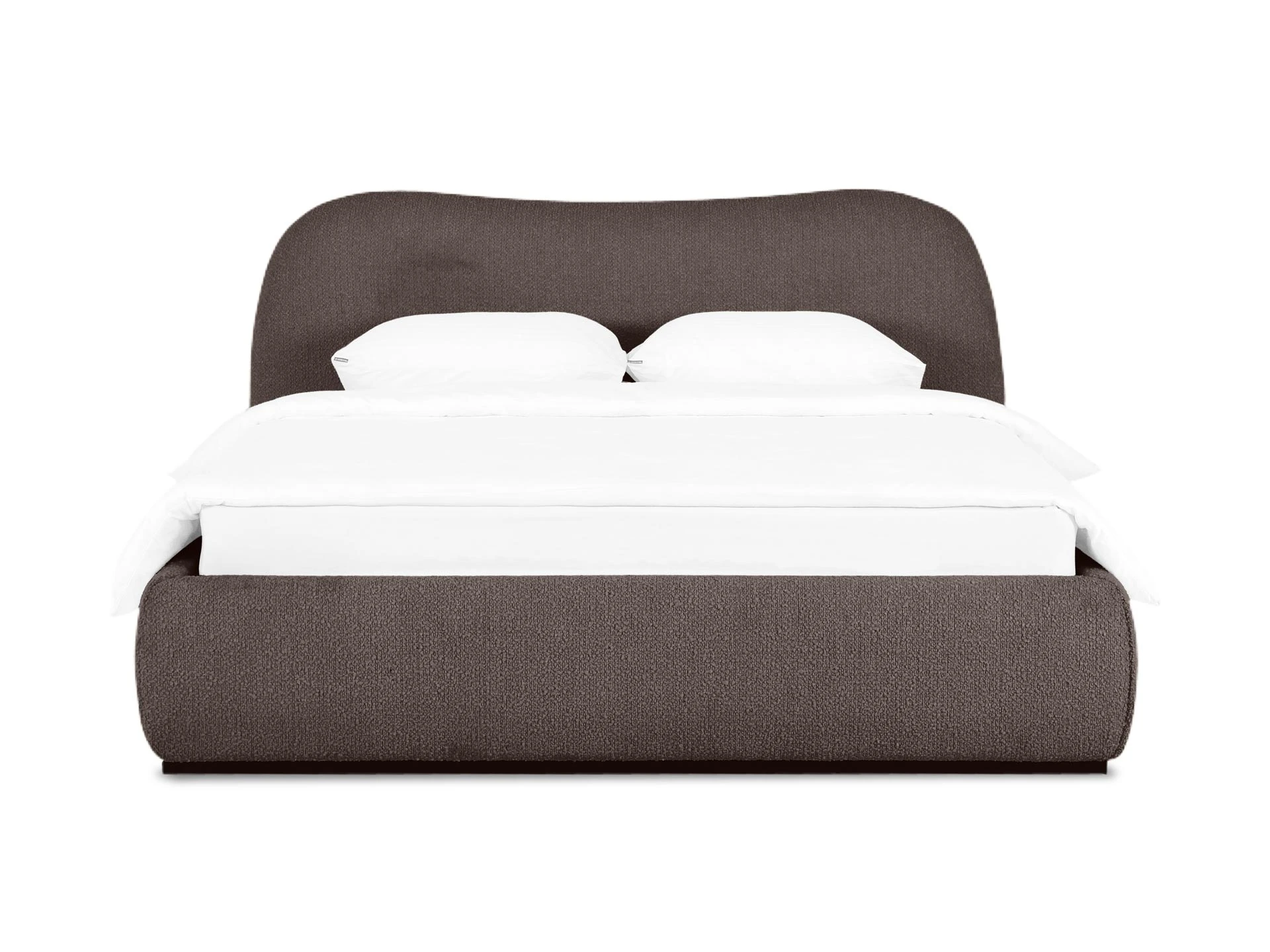 Двуспальная кровать Patti с подъемным механизмом коричневый 831398