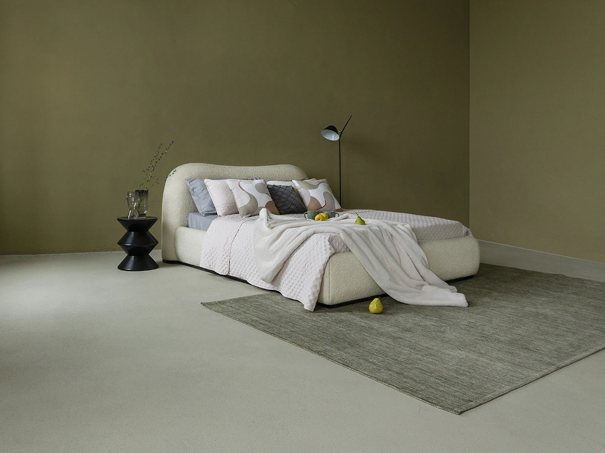 Двуспальная кровать Patti без подъемного механизма коричневый 831401