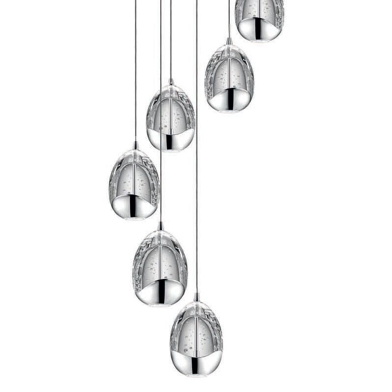 Подвесной светильник Delight Collection Terrene MD13003023-7A chrome