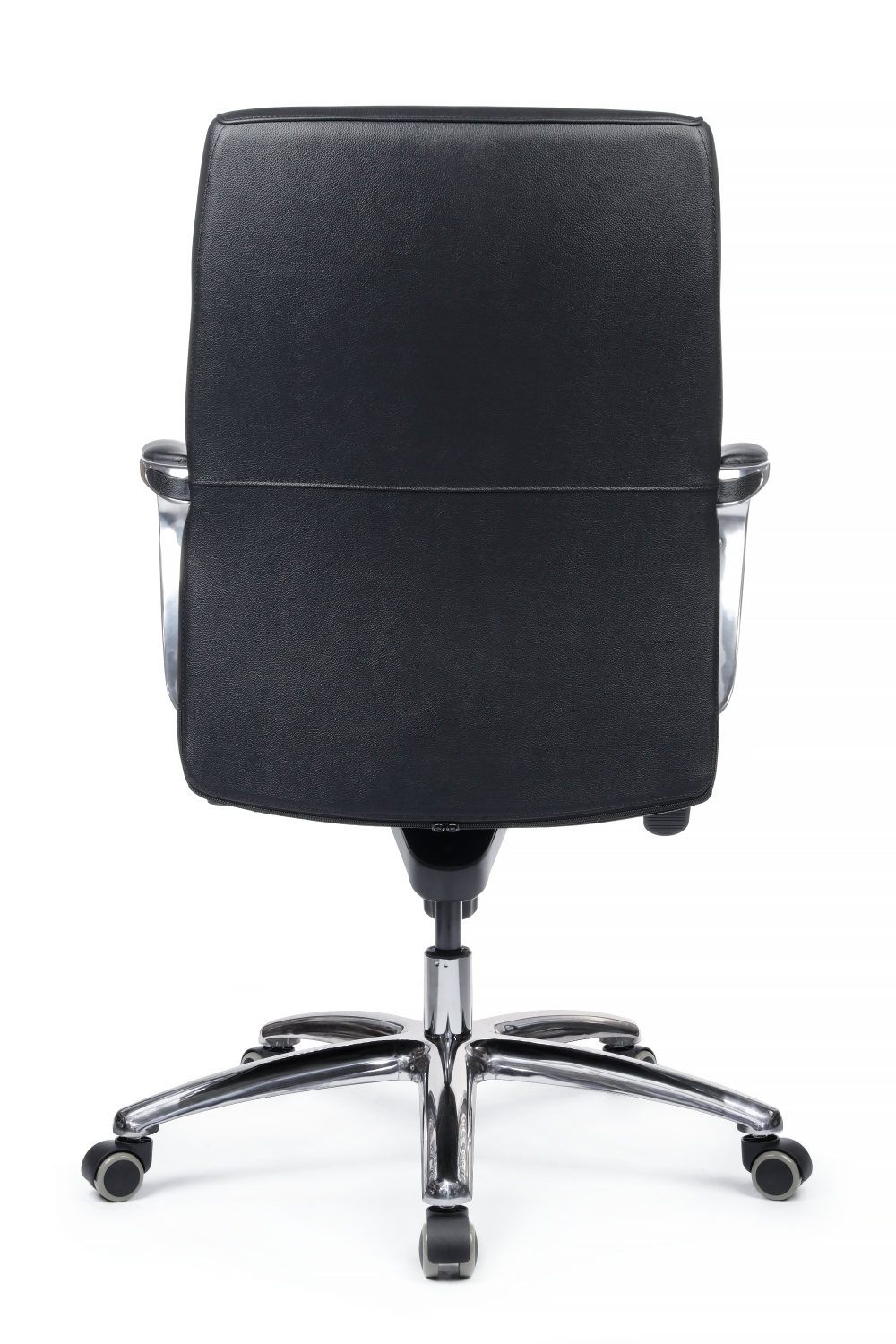 Компьютерное кресло RIVA DESIGN Gaston-M 9264 натуральная кожа Черный