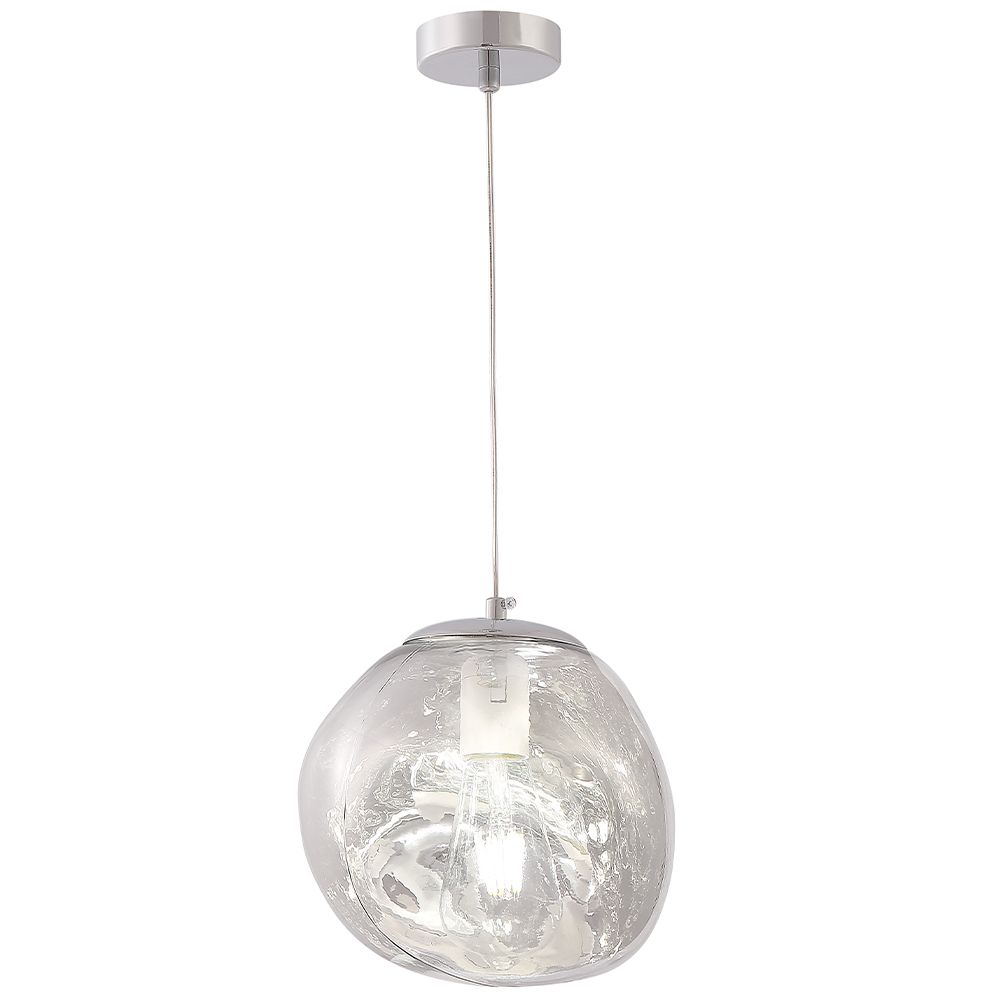 Подвесной светильник Crystal Lux MALAGA SP1 D200 CHROME