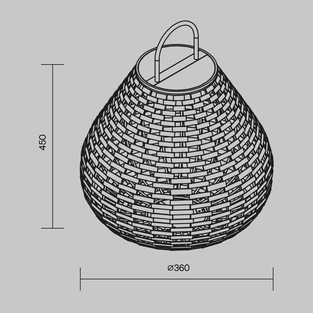 Садово-парковый фонарь Maytoni Plet OSL599FL-L5B3K