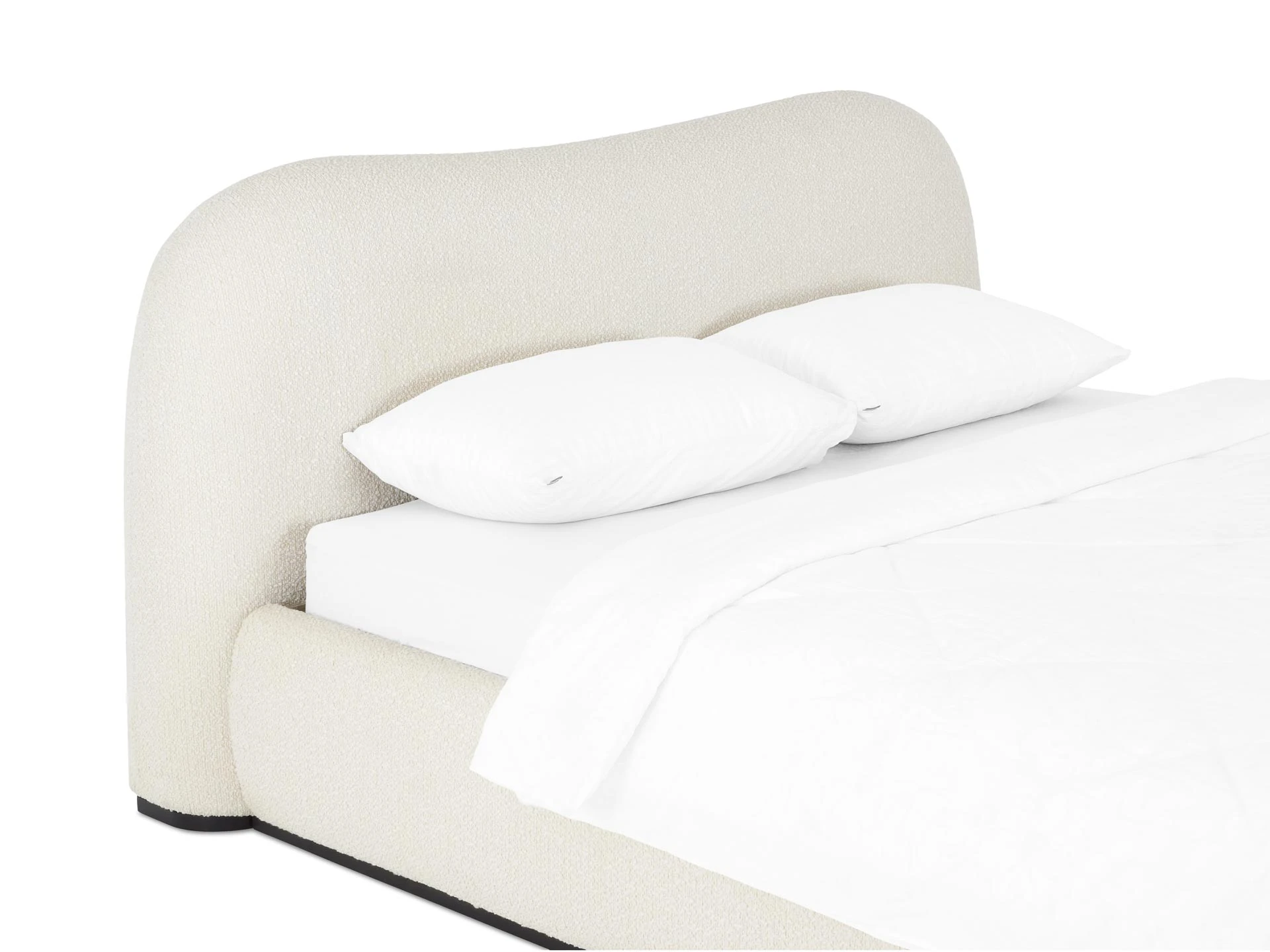 Двуспальная кровать Patti без подъемного механизма белый 831405