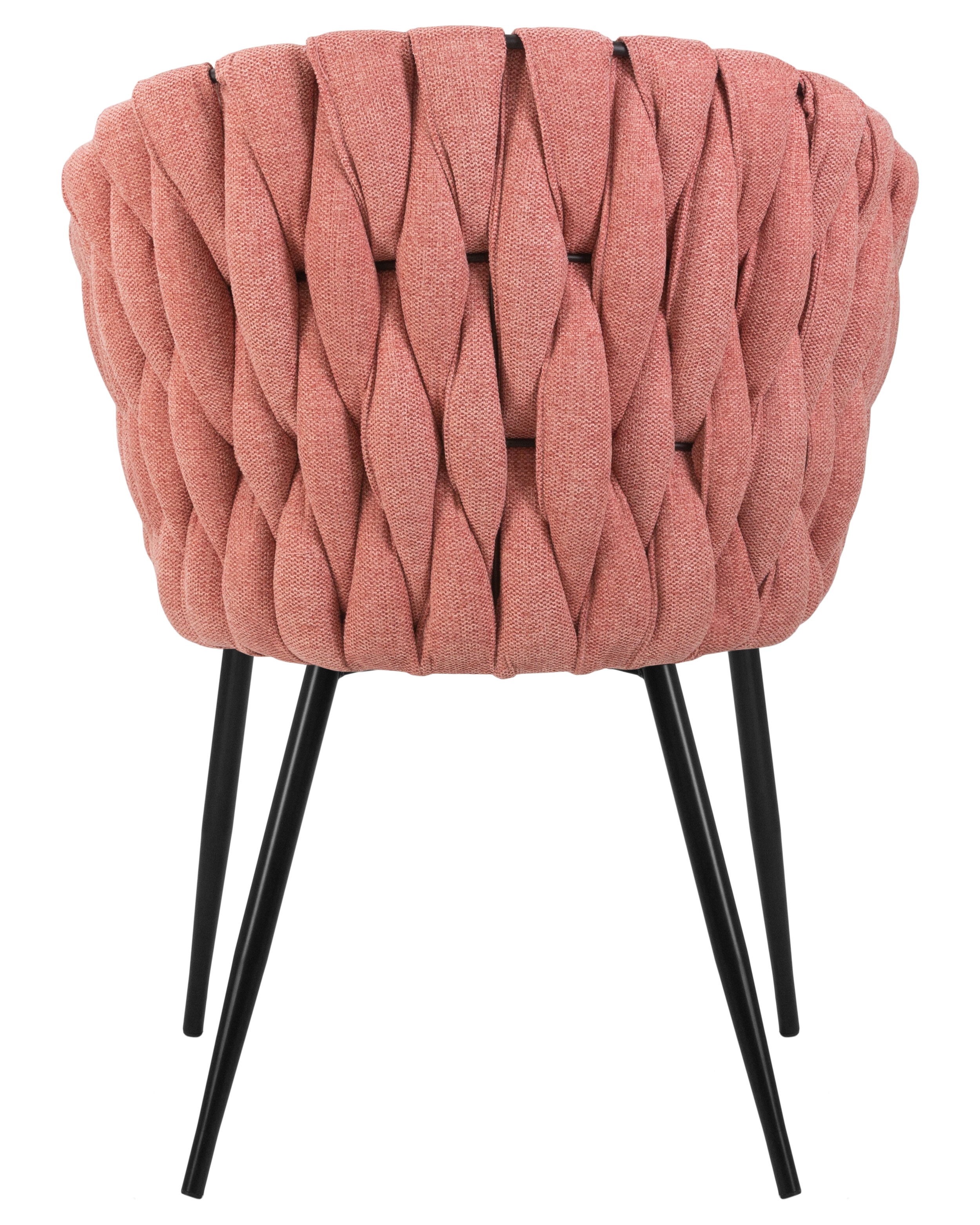 Стул-кресло DOBRIN MATILDA розовая ткань LAR 275-10