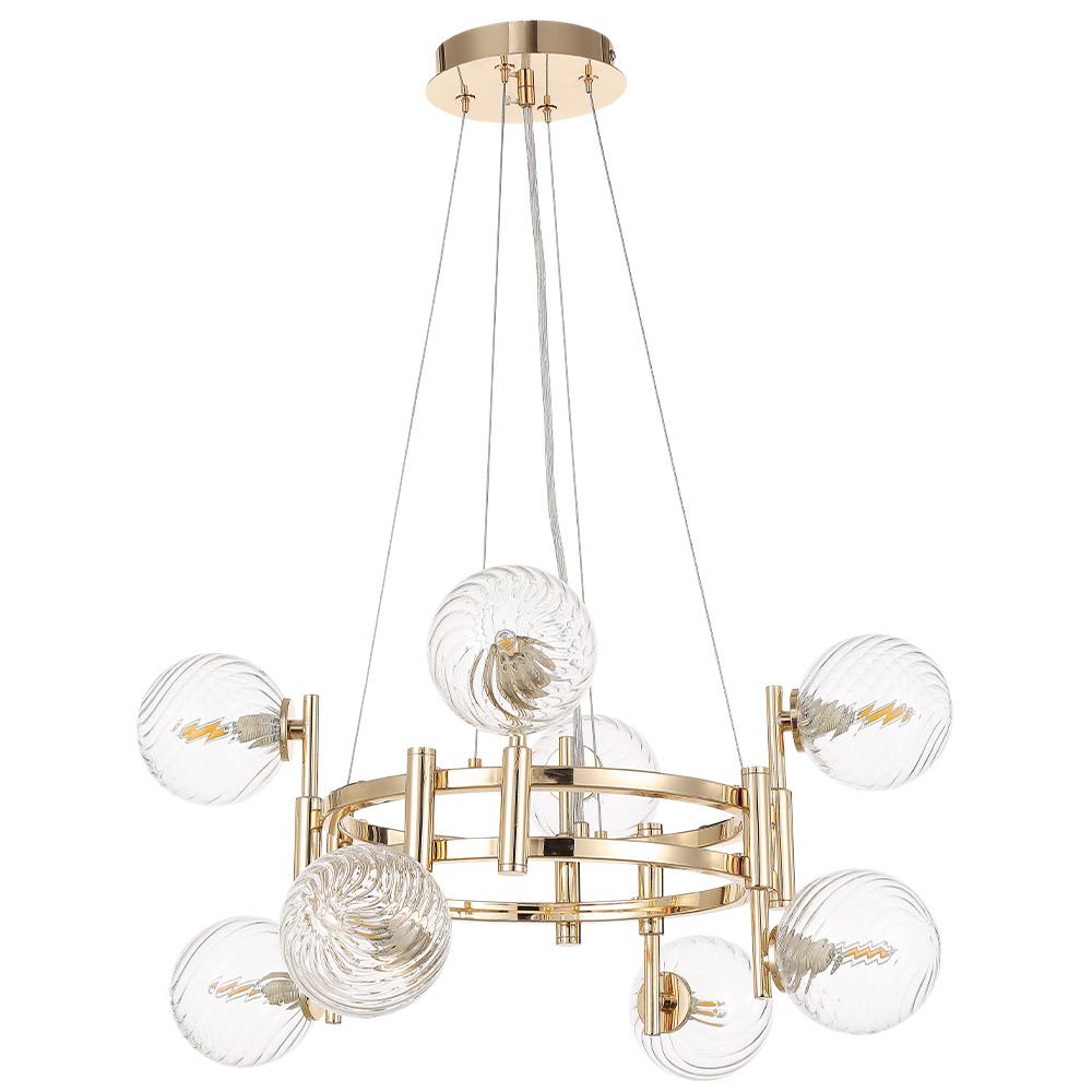 Люстра Crystal Lux LUXURY SP8 GOLD