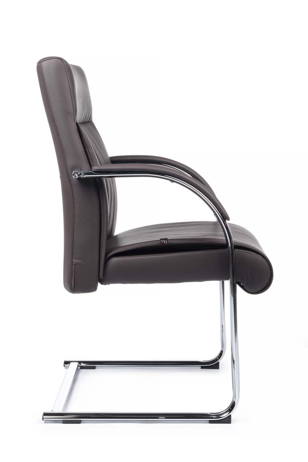 Конференц кресло RIVA DESIGN Gaston-SF 9364 натуральная кожа Темно-коричневый