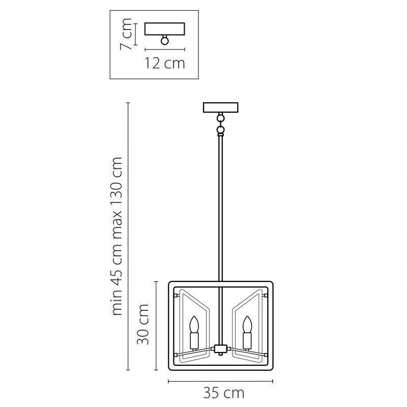 Подвесная люстра Lightstar REGOLO 713447