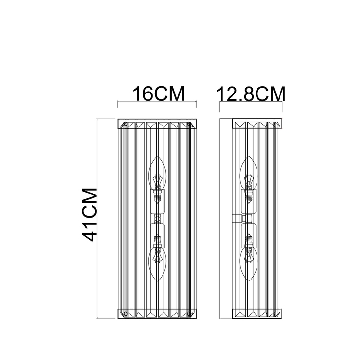 Бра ARTE LAMP FORTUNA A1069AP-2CC