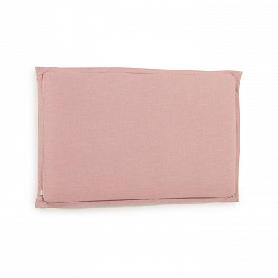 Изголовье La Forma лен розового цвета Tanit со съемным чехлом 186 x 106 см