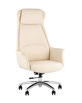 Кресло руководителя TopChairs Viking NEW бежевое