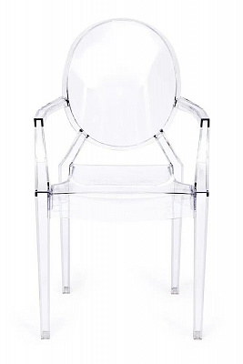 Кресло Secret De Maison MEDALION прозрачный с подлокотниками