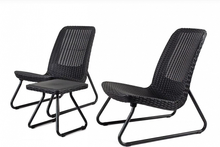 Комплект для балкона Keter Рио Патио (Rio Patio set) Графит 17197637