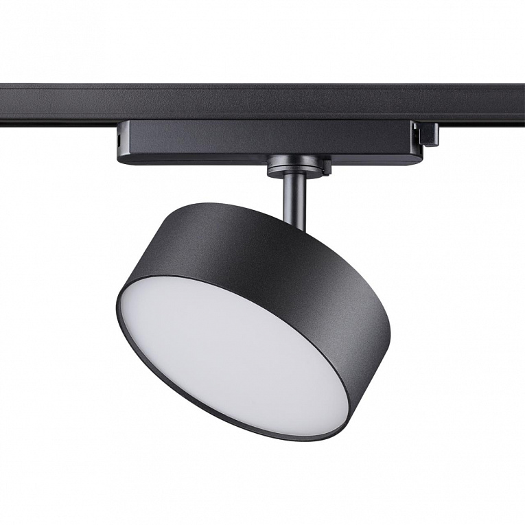 Светильник трековый однофазный трехжильный IP20 LED 24W 4000K 2100Лм 100-265V Novotech PROMETA 358756