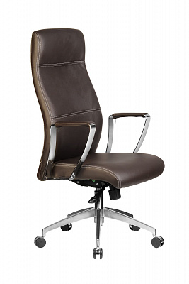 Кресло руководителя Riva Chair Helix 9208 коричневый