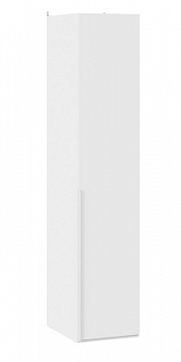 Шкаф для белья Порто белый жемчуг белый софт СМ-393.07.001