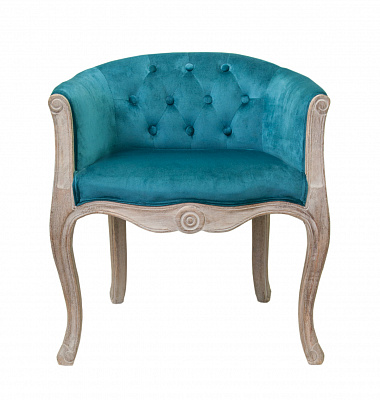 Кресло Kandy blue velvet