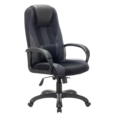 Геймерское кресло BRABIX PREMIUM Rapid GM-102 Черный серый