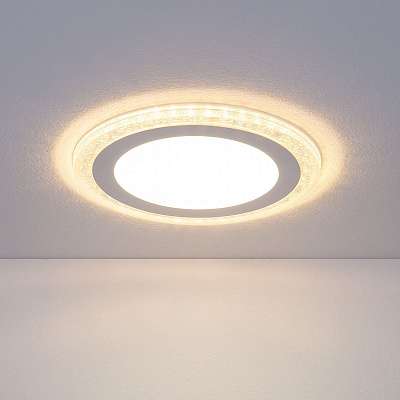 Потолочный светильник Elektrostandard Compo DLR024 18W 4200K Белый