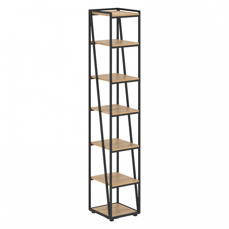 Шкаф стеллаж Skyland ЛОФТИС (Loftis) LMHC 40 Дуб Бофорд / Черный