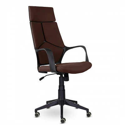 Кресло для руководителя Айкью СН-710 ткань D коричневый