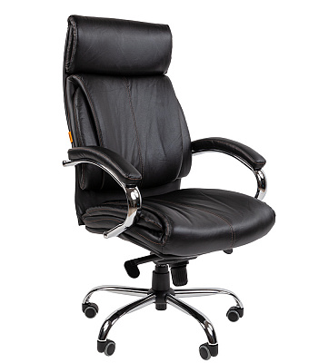 Кресло руководителя CHAIRMAN CH423 с высокой спинкой черный
